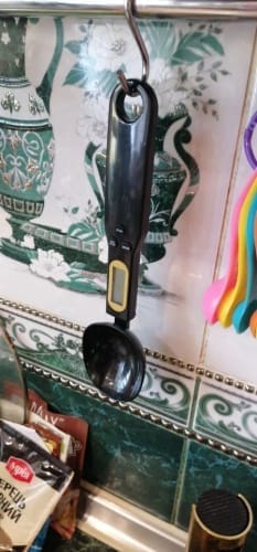 Customer photo review of Digital Spoon Scale – Adjustable Kitchen Measuring Tool