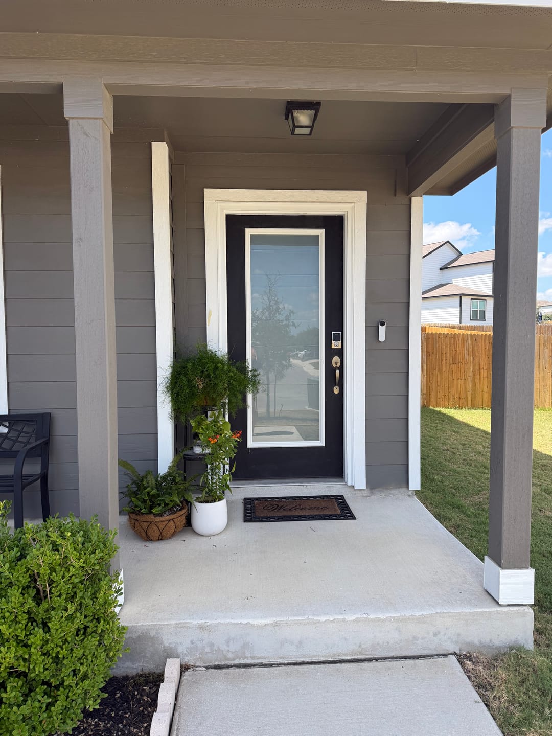 Customer photo review of Clean Lines Glass and Frame Kit (Full Lite)