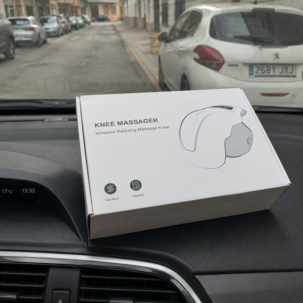 Customer photo review of Masajeador de Rodillas con vibración