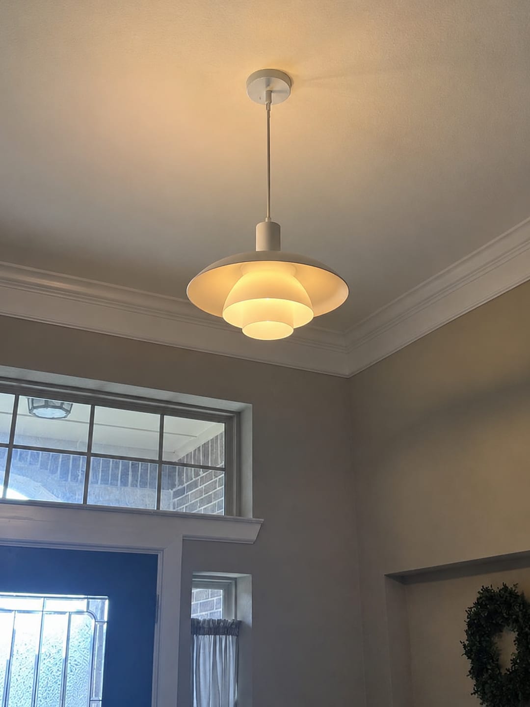 Customer photo review of Irda's Danish Style Pendant Light