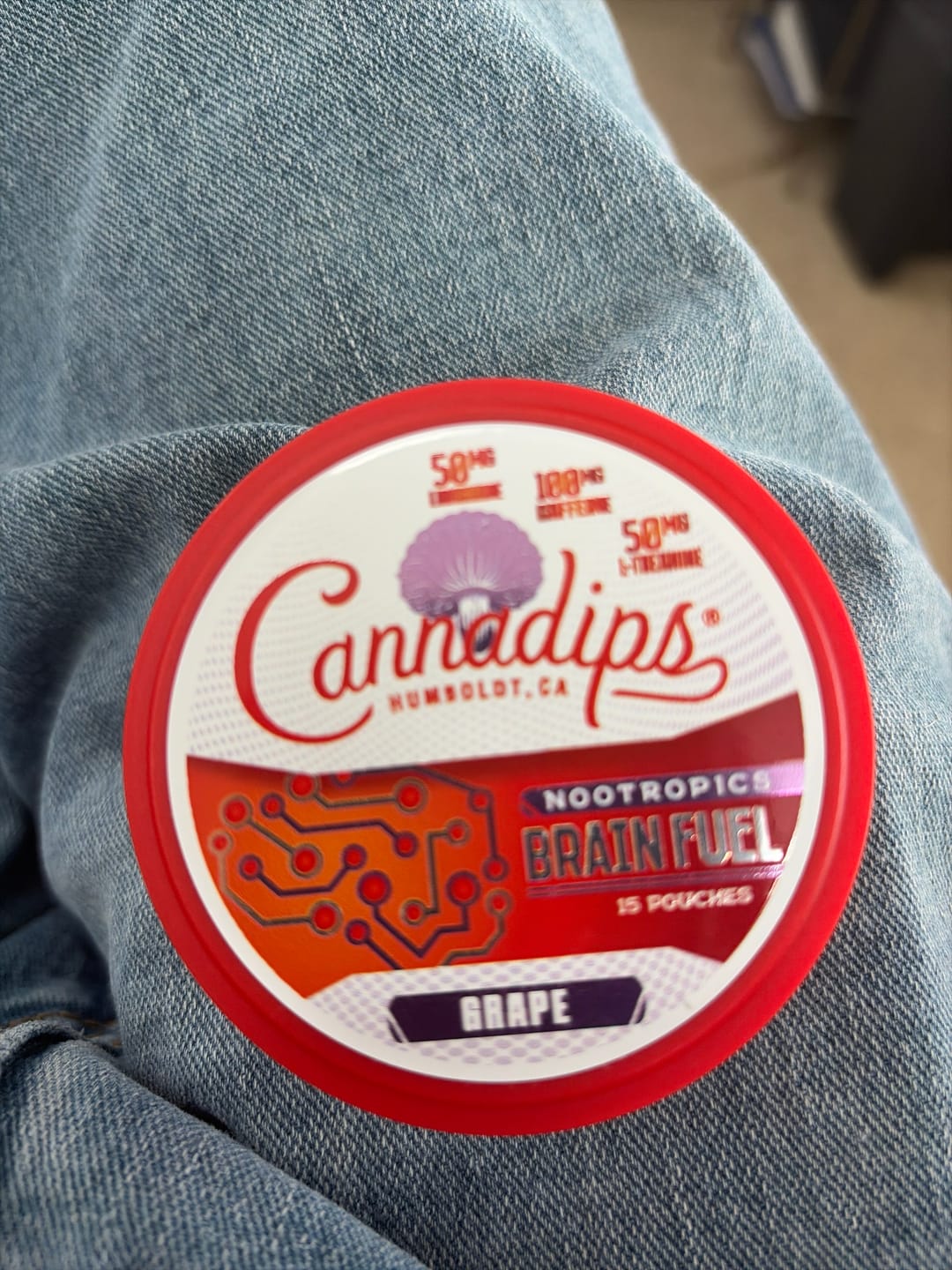 Customer photo review of Cannadips Brain Fuel