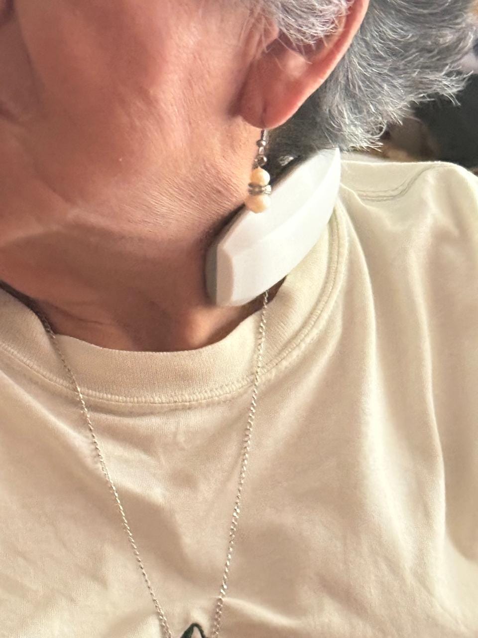 Customer photo review of Masajeador Cervical Descontracturante