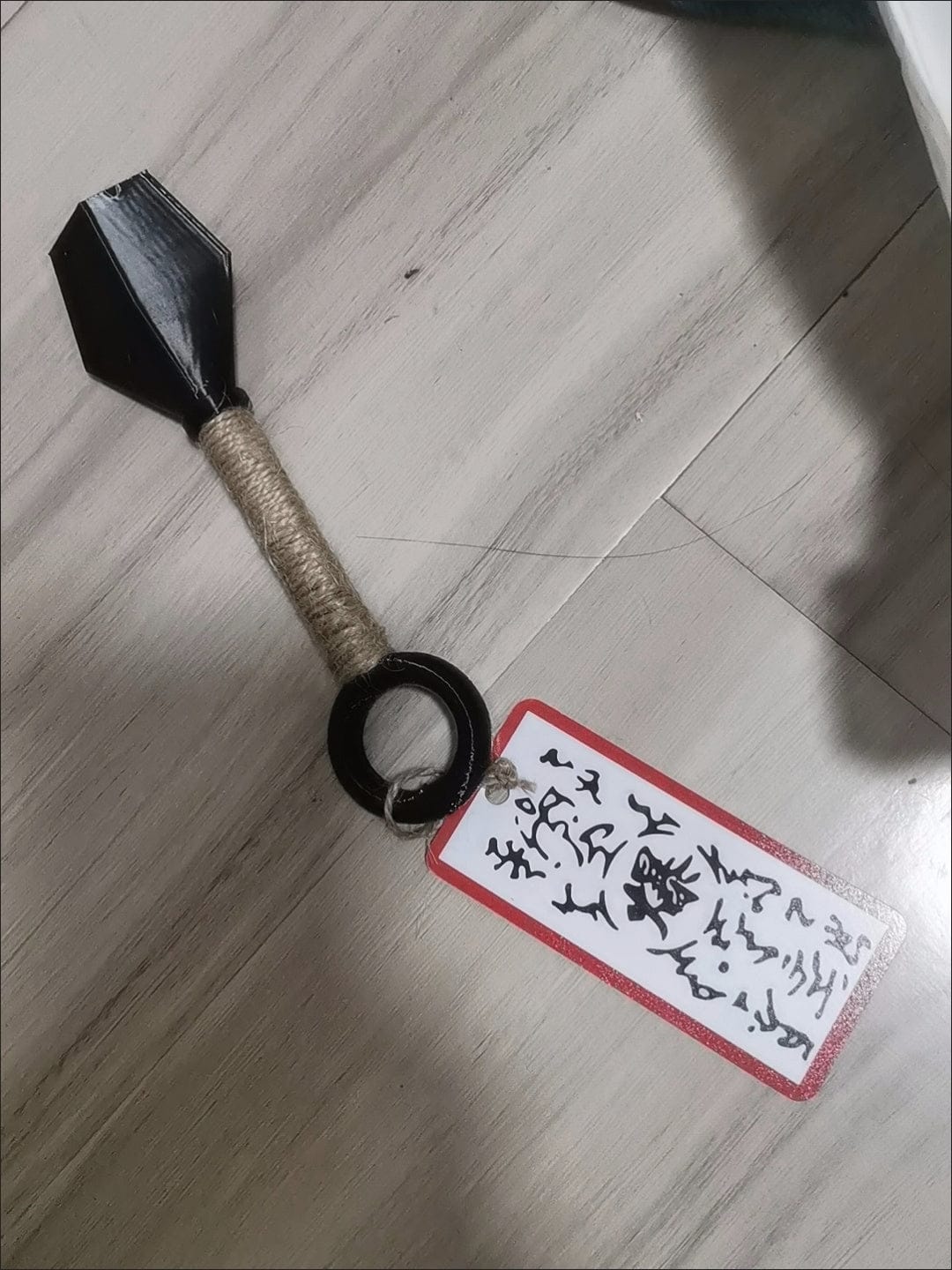 Customer photo review of Kunai Shuriken Explosive Tag Fridge Magnet