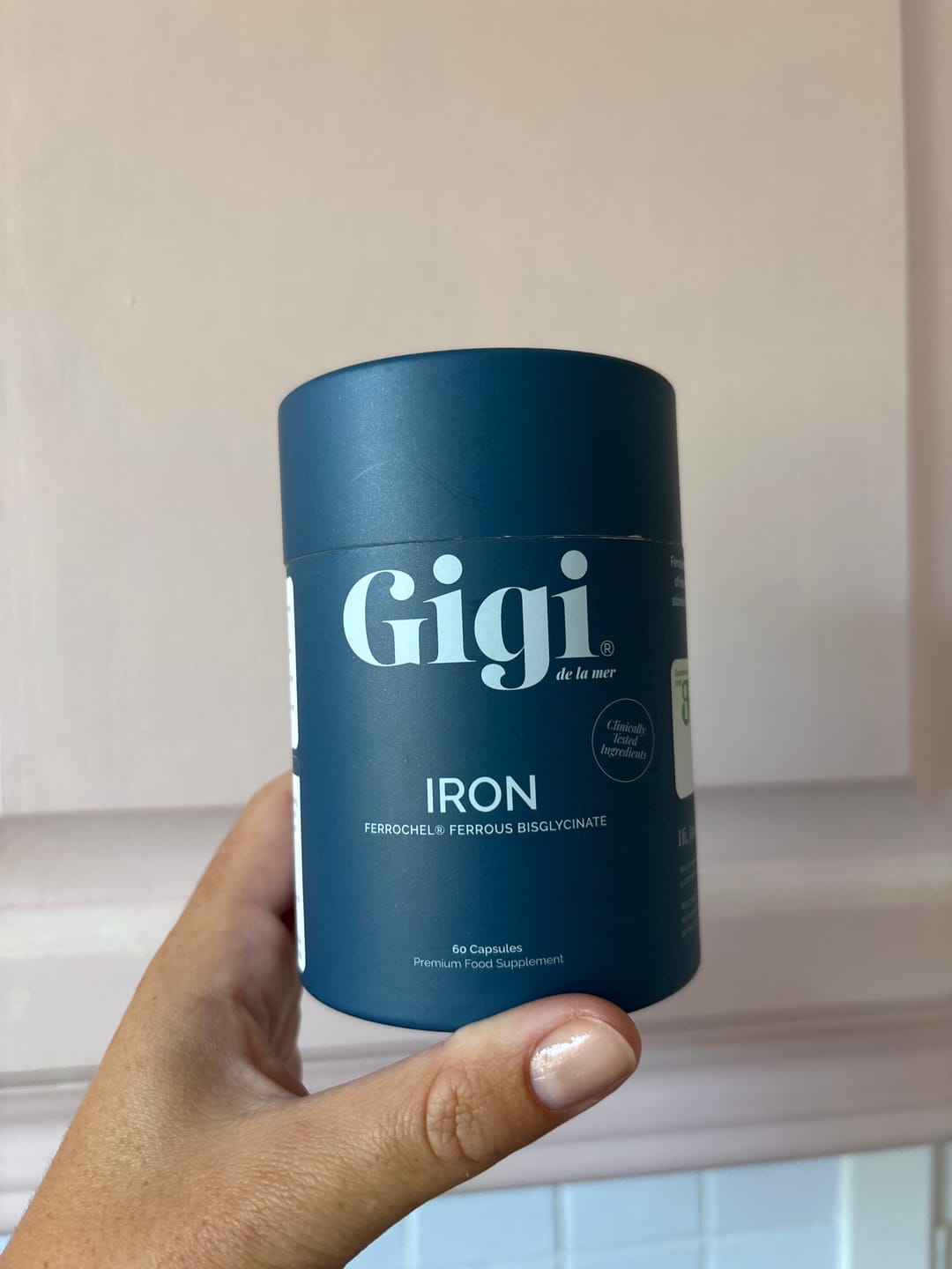 Customer photo review of Iron Bisglycinate