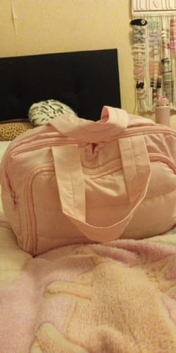 Customer photo review of Travel Cosmetic Bag – Large Capacity Waterproof Wash Bag