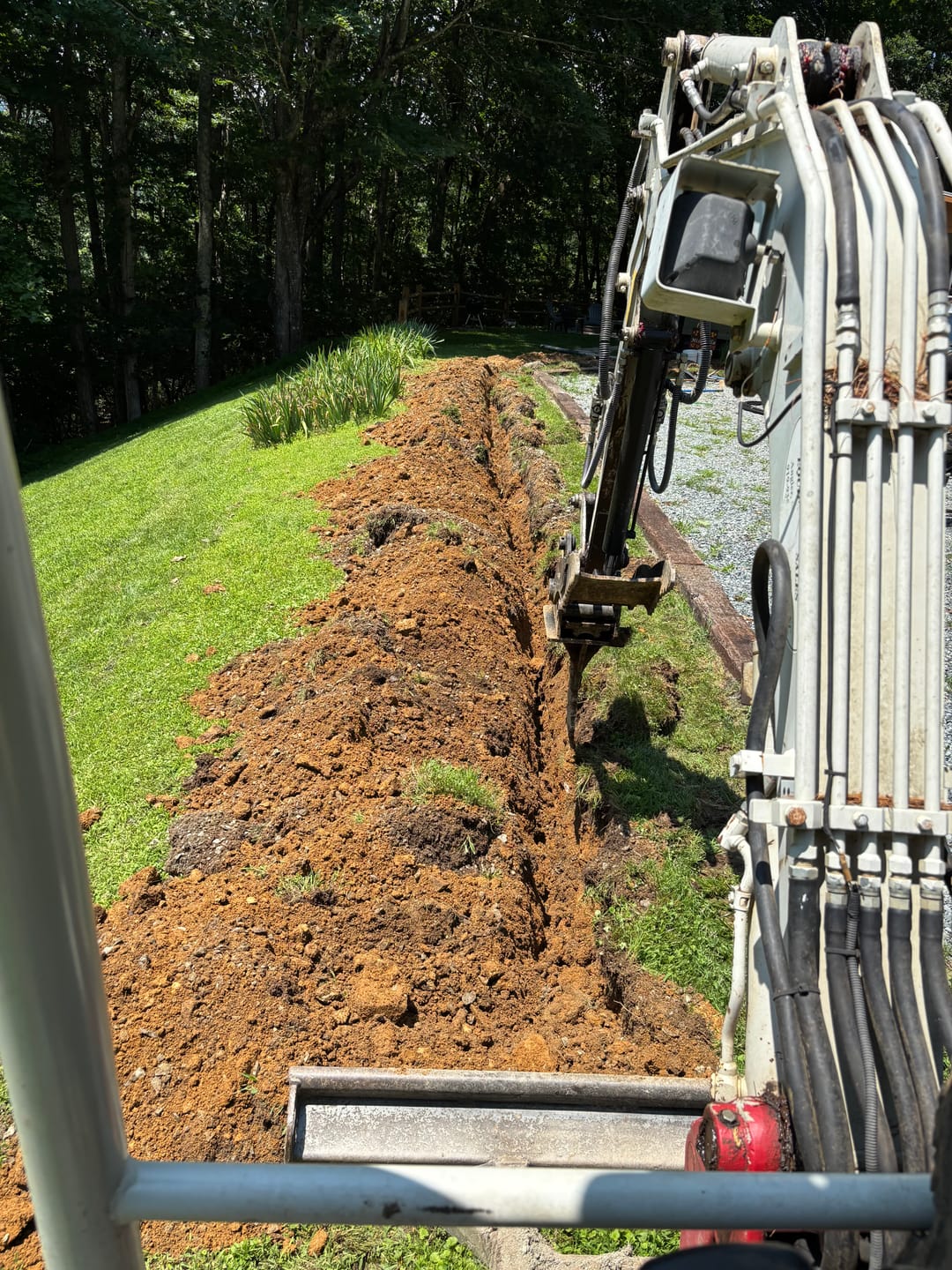 Customer photo review of Root Ripper for Mini Excavator | Fits - TAG | Wain Roy Quick Coupler - 1.25” T Pin QC27