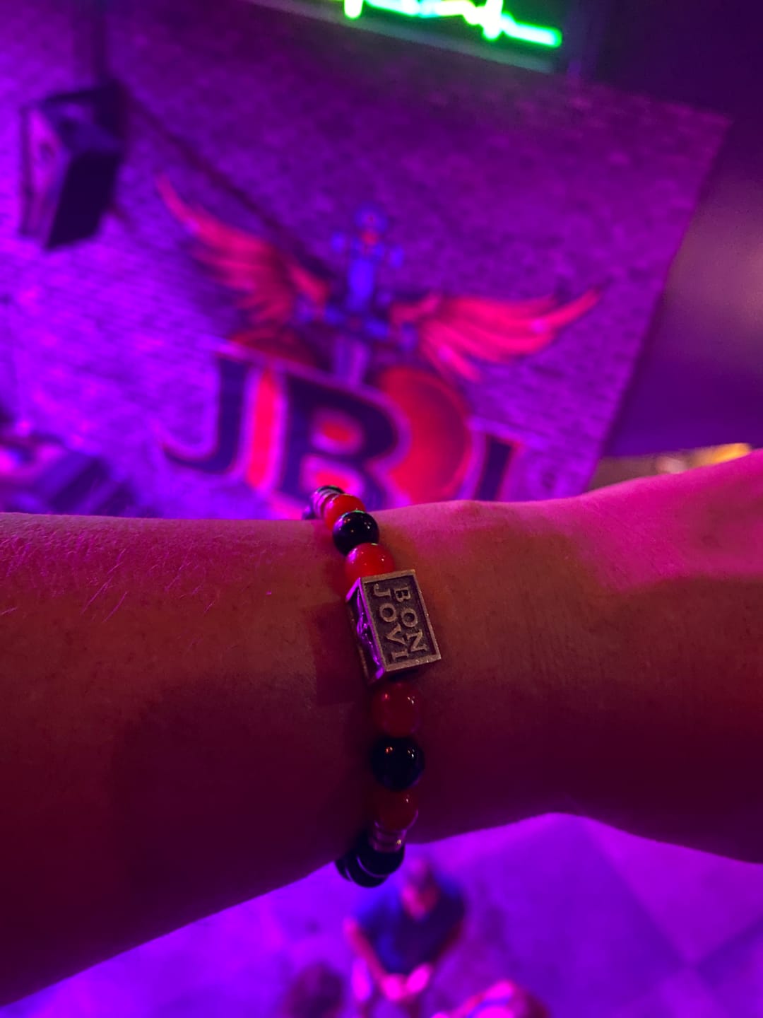 Customer photo review of BON JOVI - "FOREVER" BRACELET