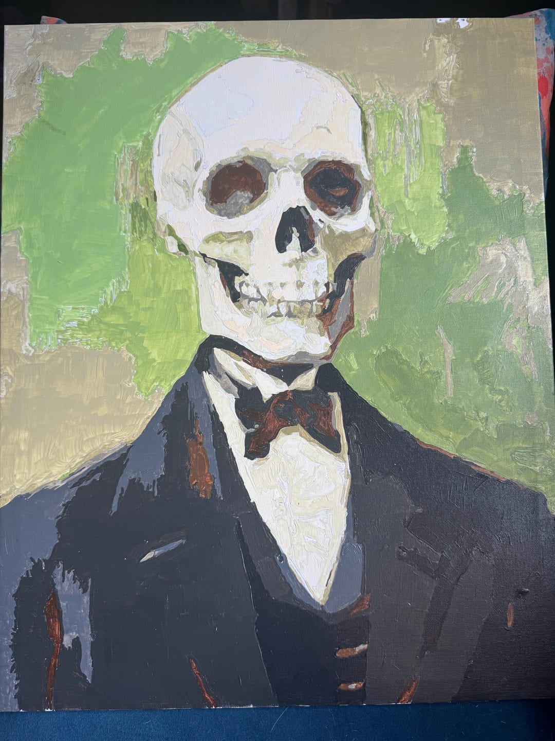 Customer photo review of Mr. Skeleton