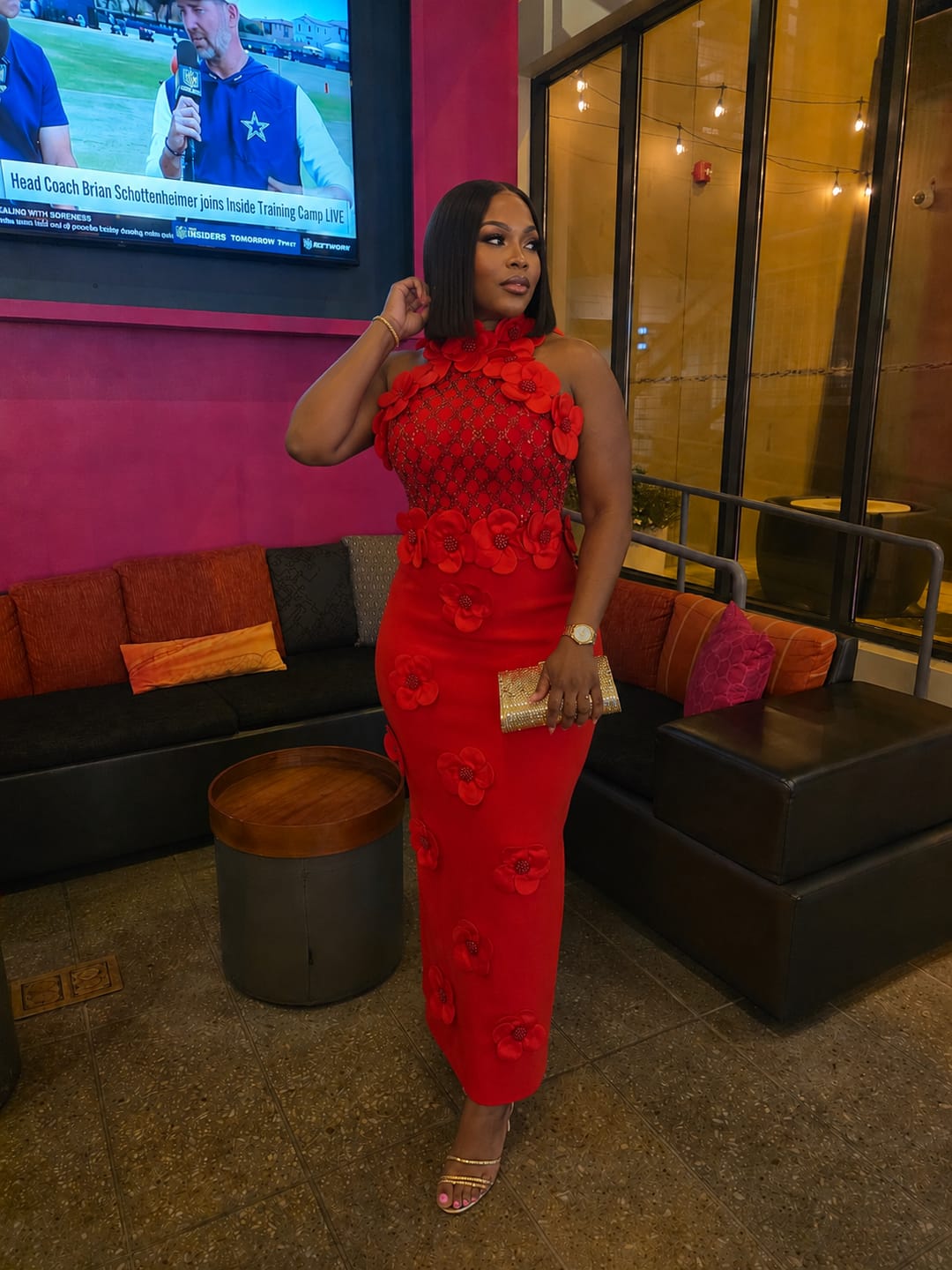 Customer photo review of Rose 3D Dress