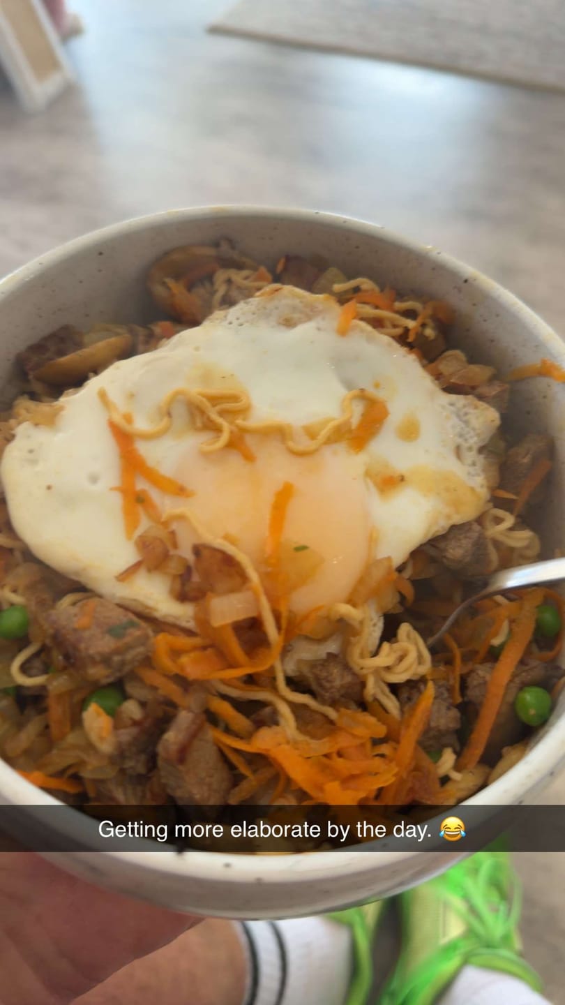 Customer photo review of Rip'N'Ramen 32G High Protein Ramen