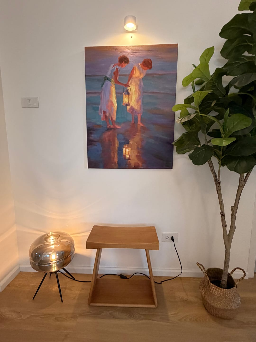 Customer photo review of People Canvas Art #PE611