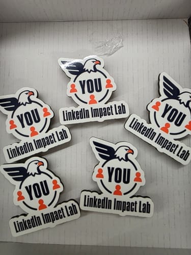 Customer photo review of Customized Magnetic Badge | Wear Your Brand