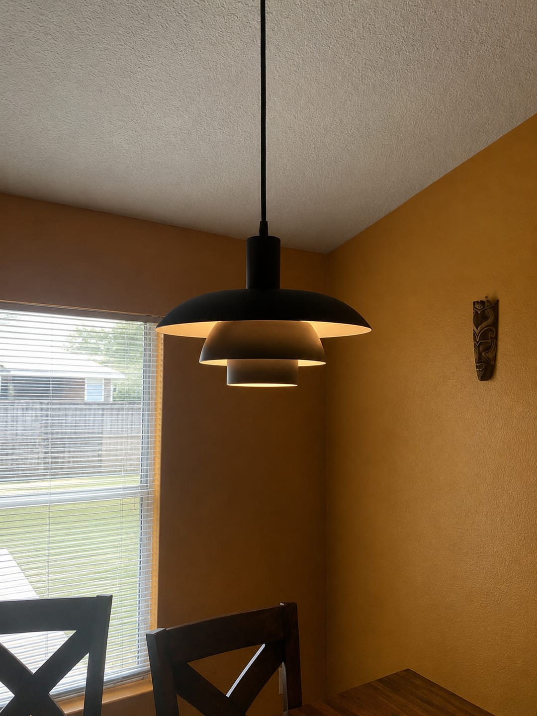 Customer photo review of Irda's Danish Style Pendant Light