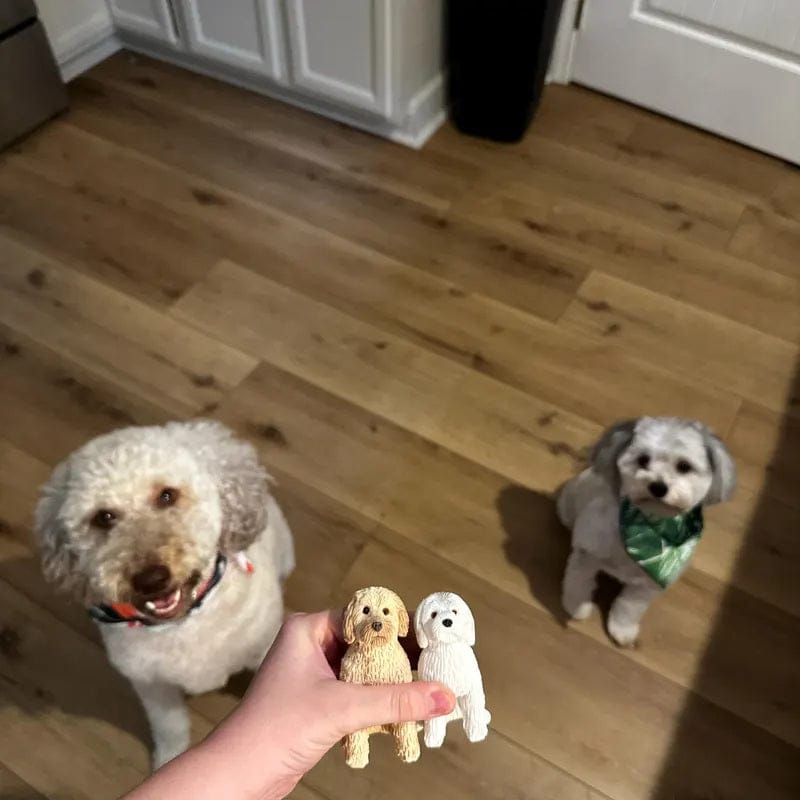 Customer photo review of Custom Handmade Polymer Clay Pet Figurine