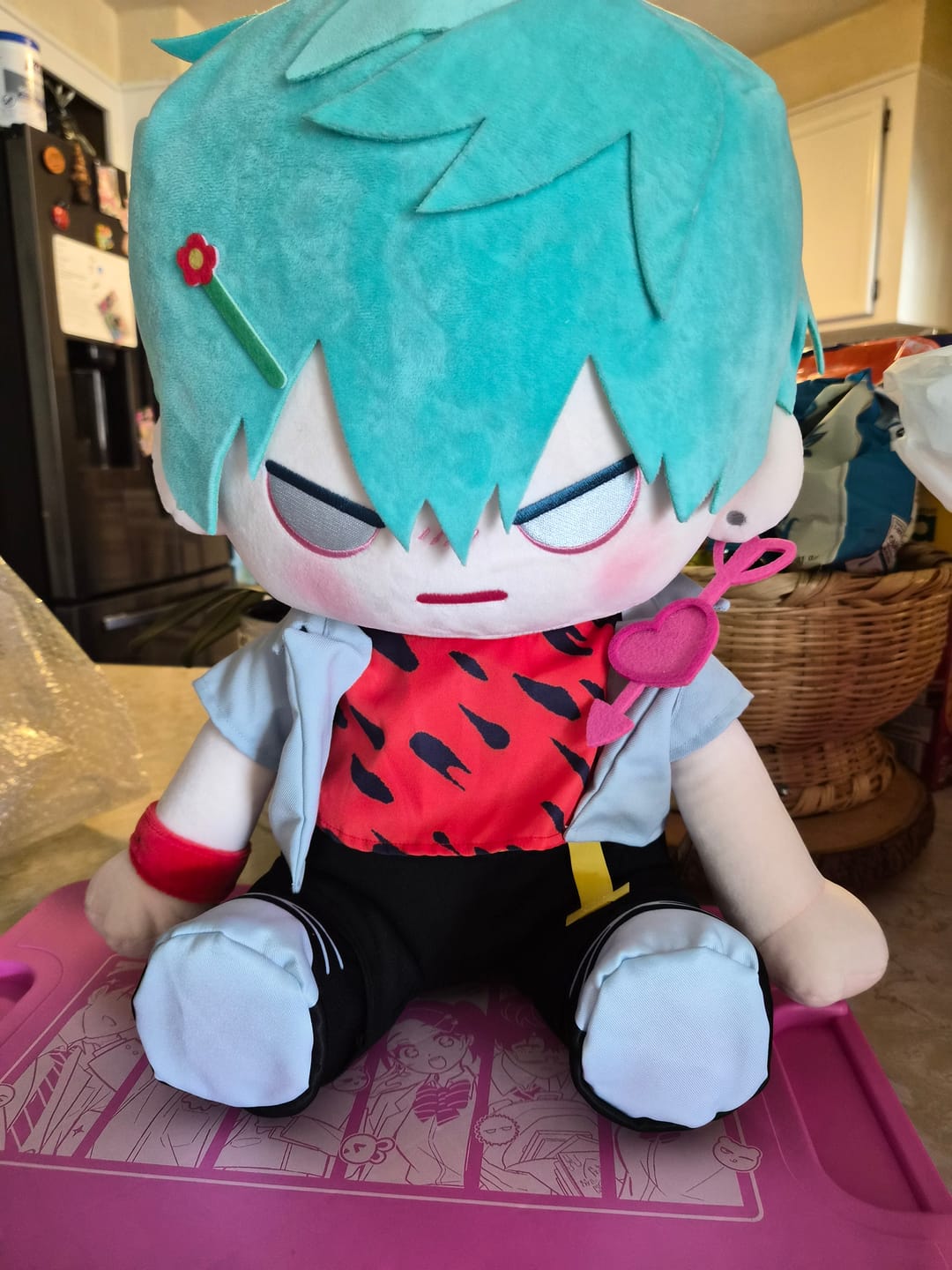 Customer photo review of 【Pre-Order】Alien Stage - Anat High School Series - Seated Plush
