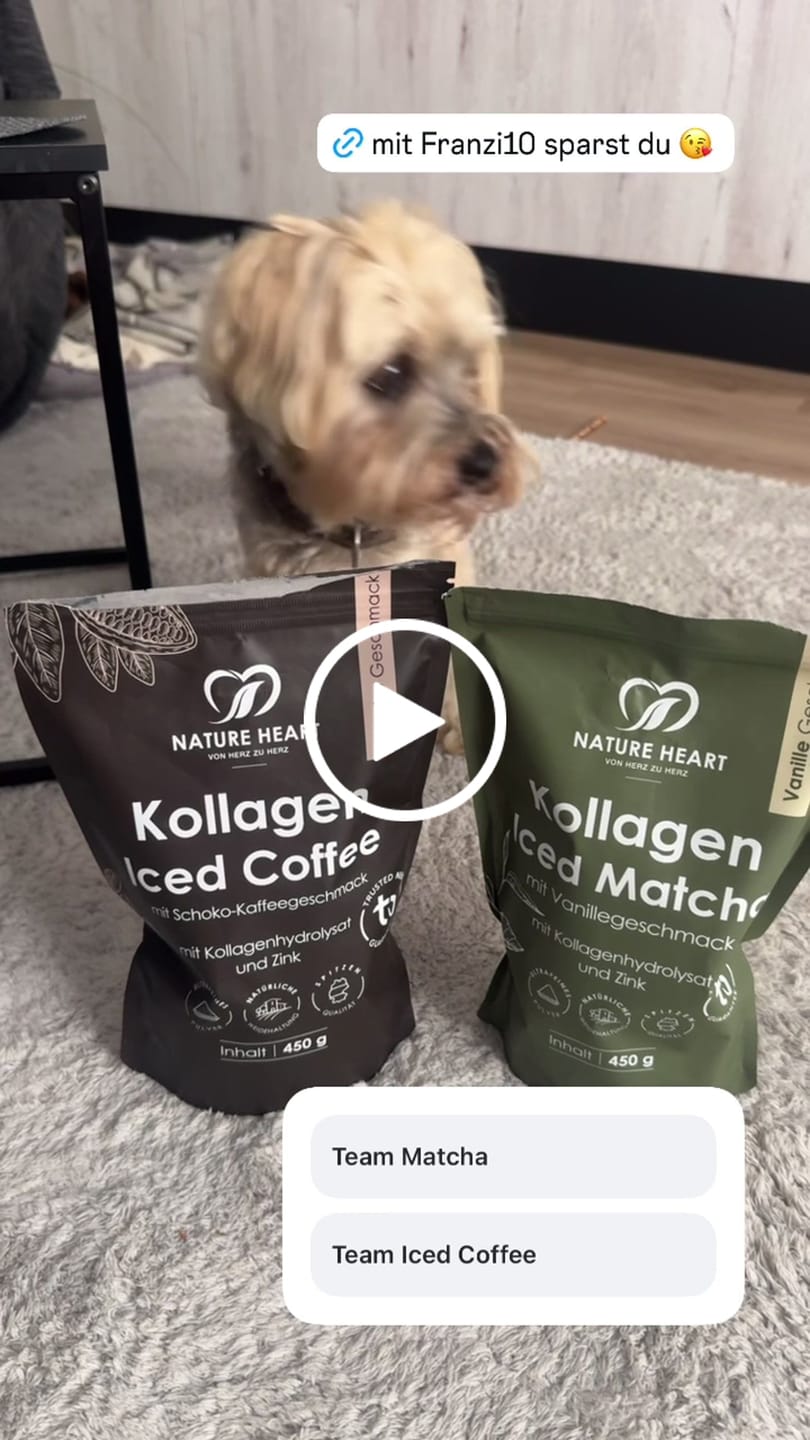 Customer video review of Kollagen Matcha Vanille