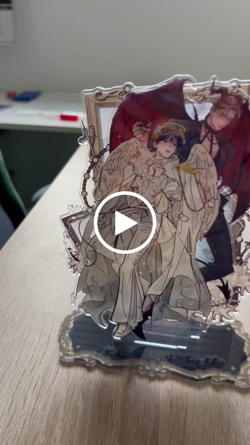 Customer video review of 【Pre-Order】Punch Drunk Love - Broken Wings - Broken Wings Acrylic Double Stand