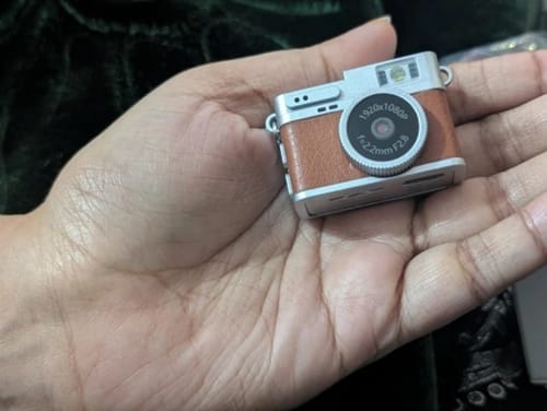 Customer photo review of Mini Camara CCD