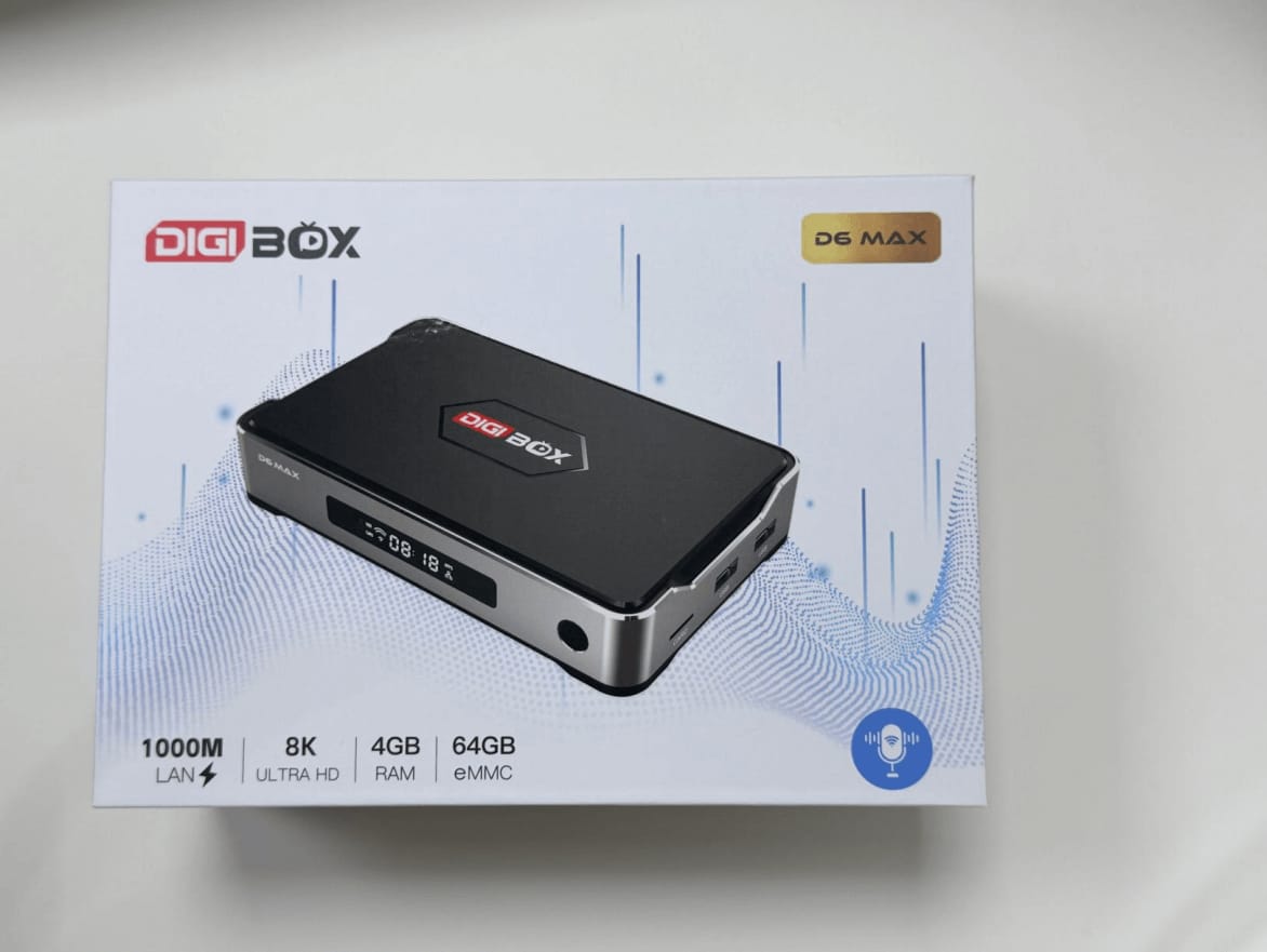 Customer photo review of DIGIBOX D6 MAX デジボックス｜8K対応スマートTVボックス