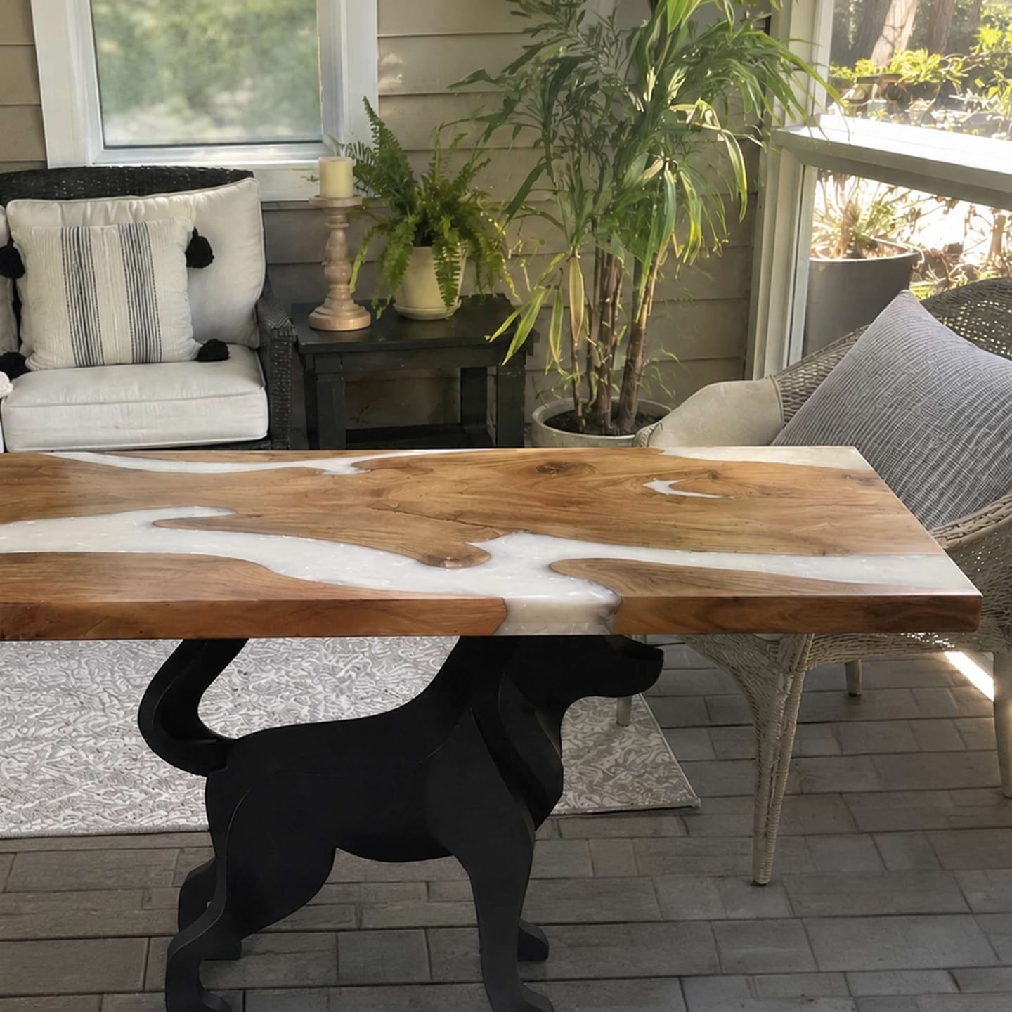 Customer photo review of Dining Table for Contemporary Interiors - 702 Canis