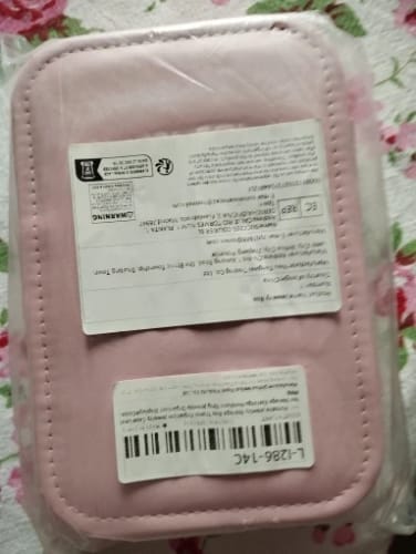 Customer photo review of Mini Jewelry Box – Velvet Lined Travel Case for Rings & Earrings