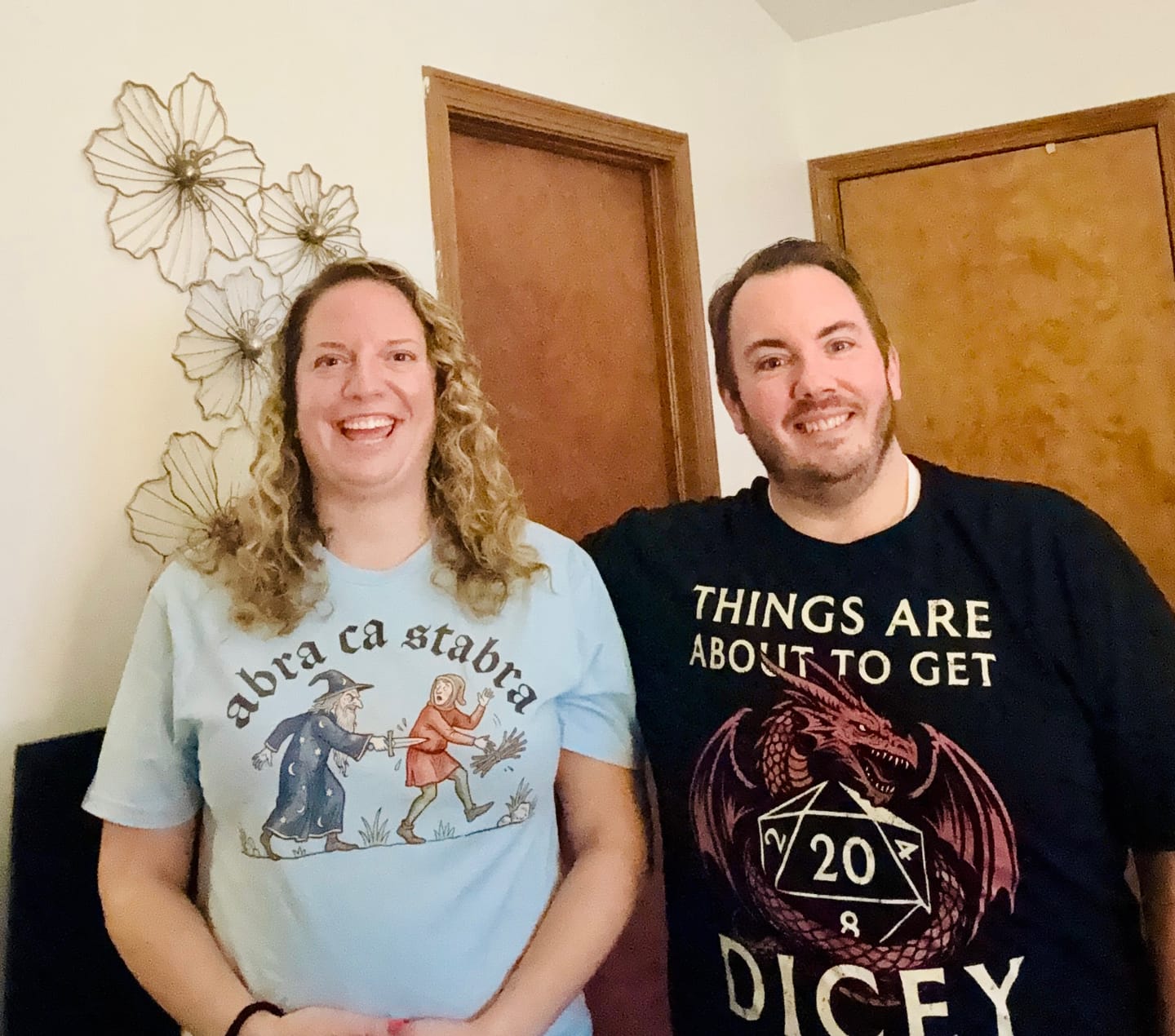 Customer photo review of Abra ca Stabra T-Shirt