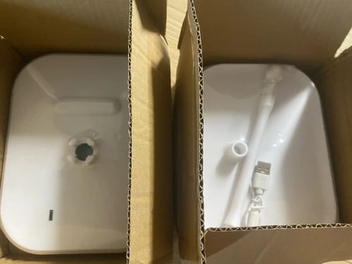 Customer photo review of LED Vanity Mirror – Touch Control Desktop Dressing Mirror