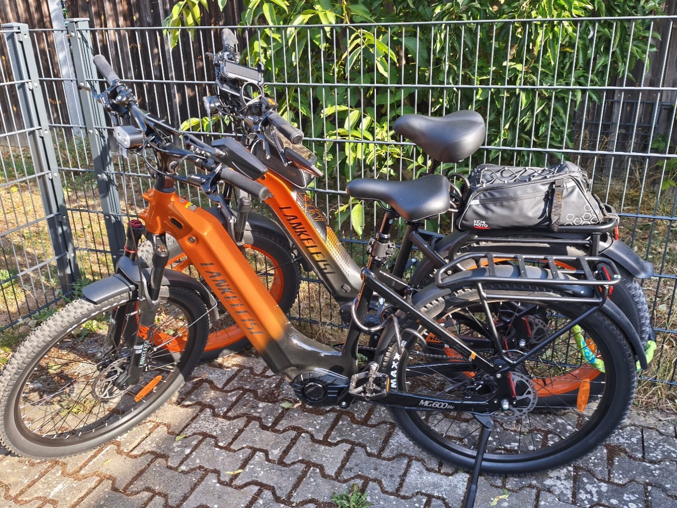 Customer photo review of Lankeleisi MG600 Lite 250W 27.5" Electric Trekking Bike 720Wh SUV E-bike with Switchable Sensor 36V 20Ah Battery