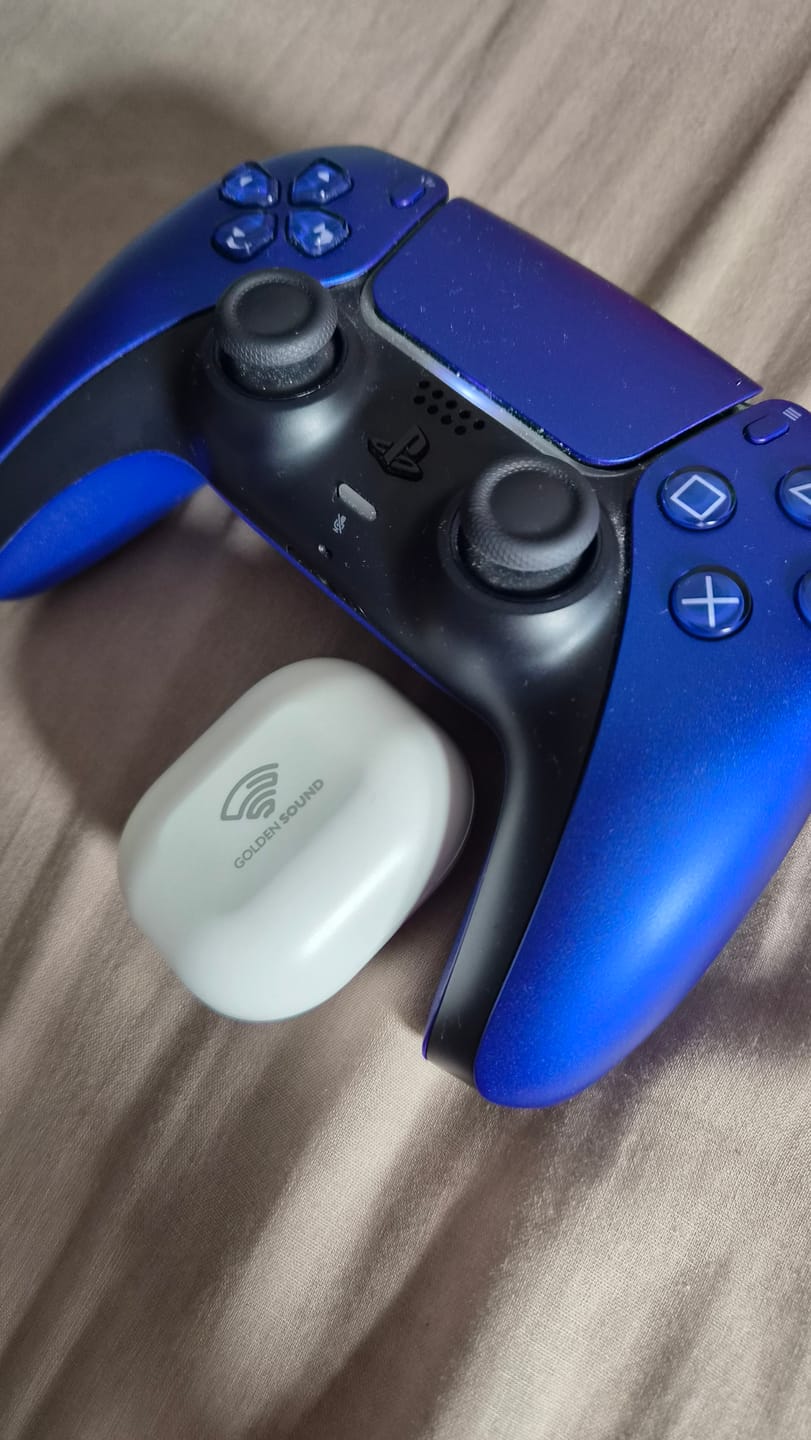 Customer photo review of Golden Sound Sport oortjes met oorhaak en extra bass