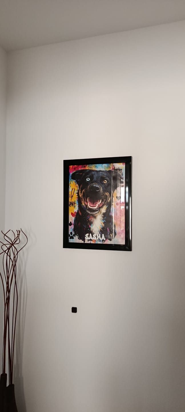 Customer photo review of Personalised Poster - Graffiti