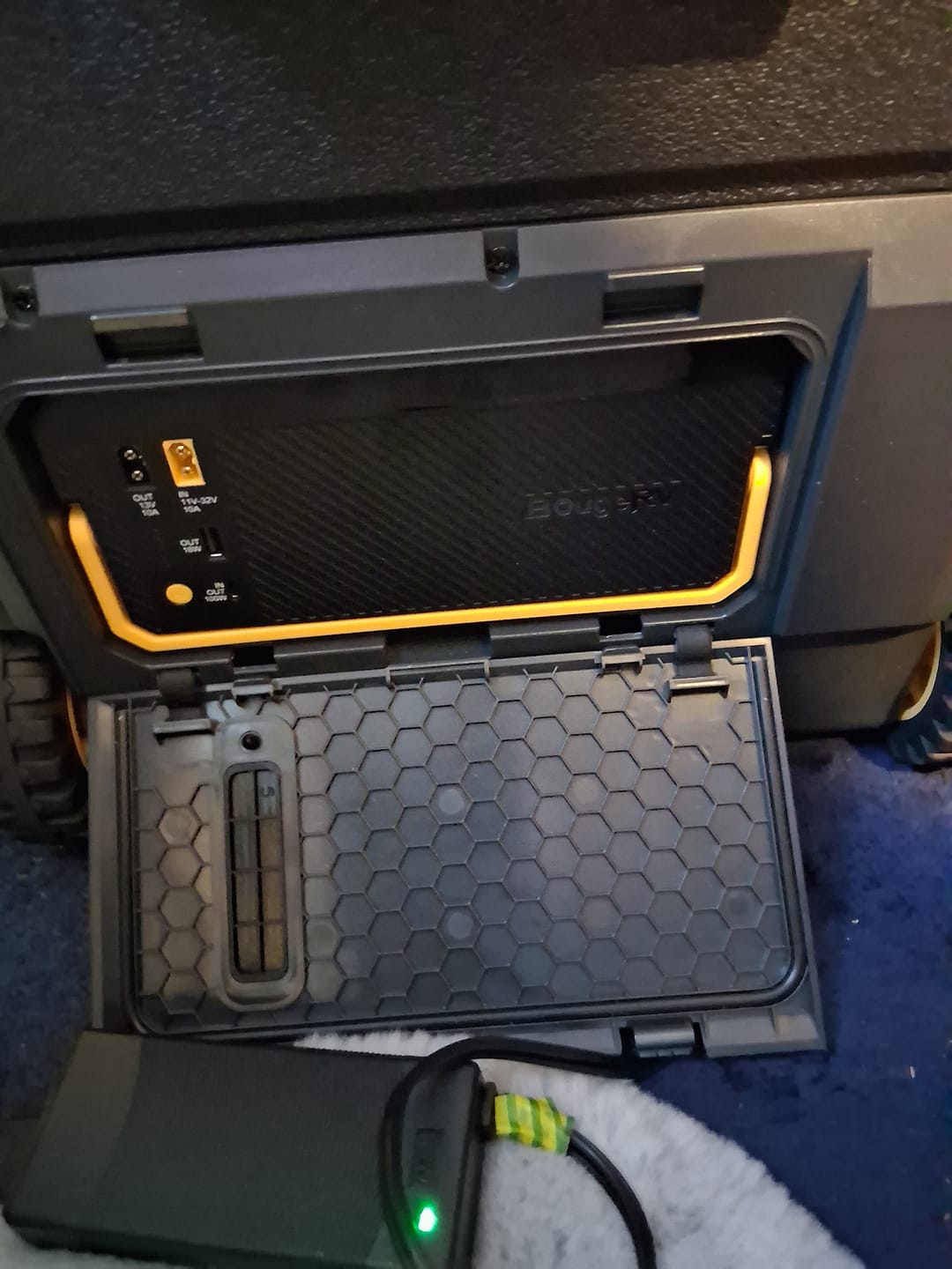 Customer photo review of BougeRV 240Wh Detachable Battery of CRH20 Portable Fridge