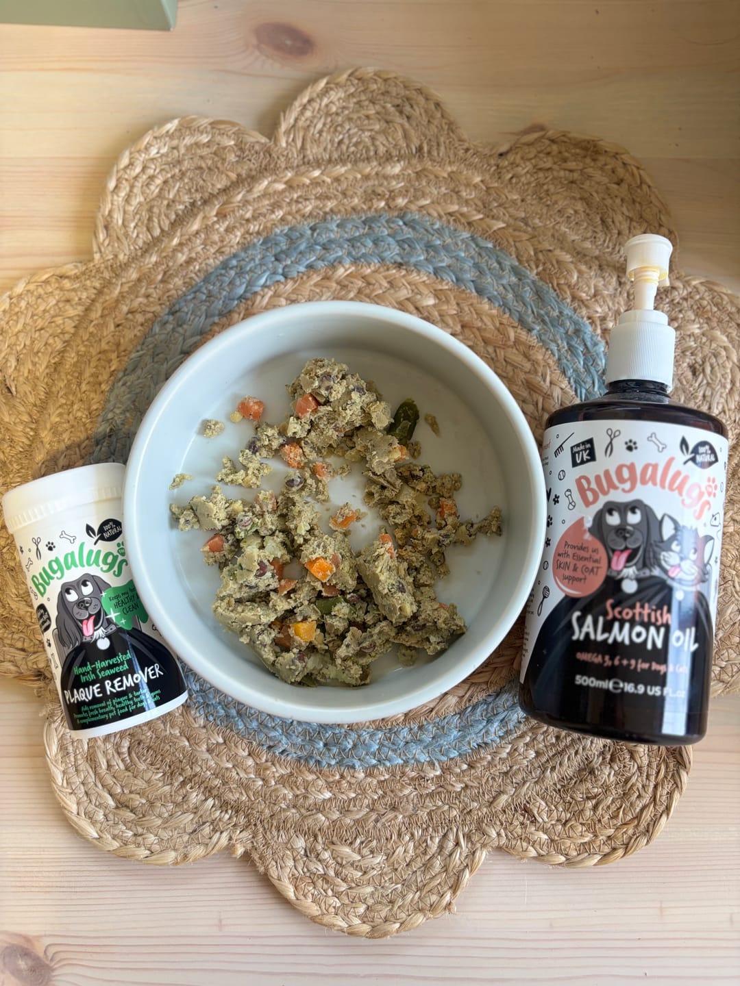 Customer photo review of 100% Natural Plaque Remover for Dogs & Cats (70g)