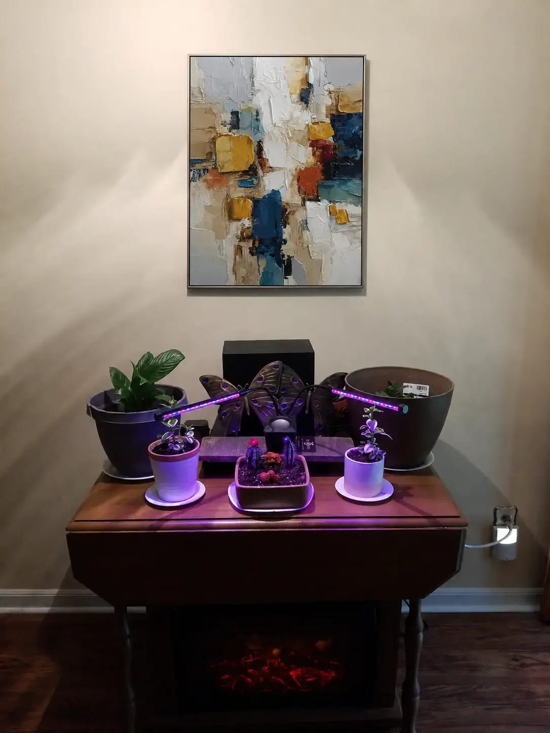 Customer photo review of Block Palette Heavy Texture Canvas
