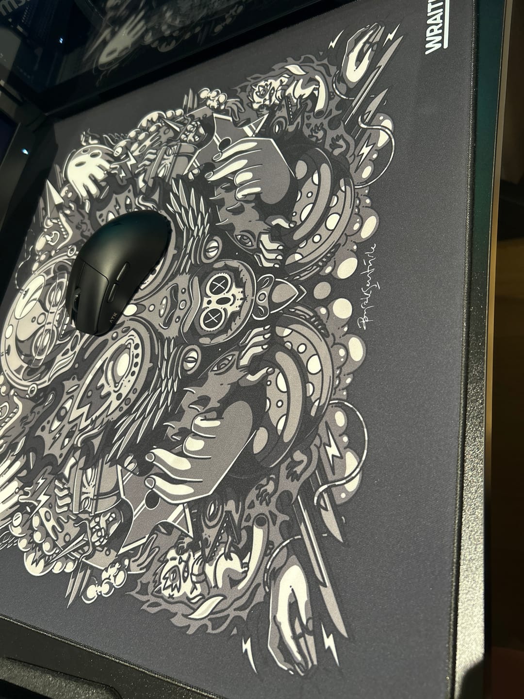 Customer photo review of Wraith Spirit of Aim Pro Mousepad