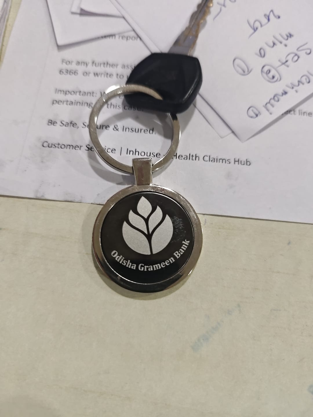 Customer photo review of Premium Metal Keychain | Best for Corporate Gifting | PrintMine.in