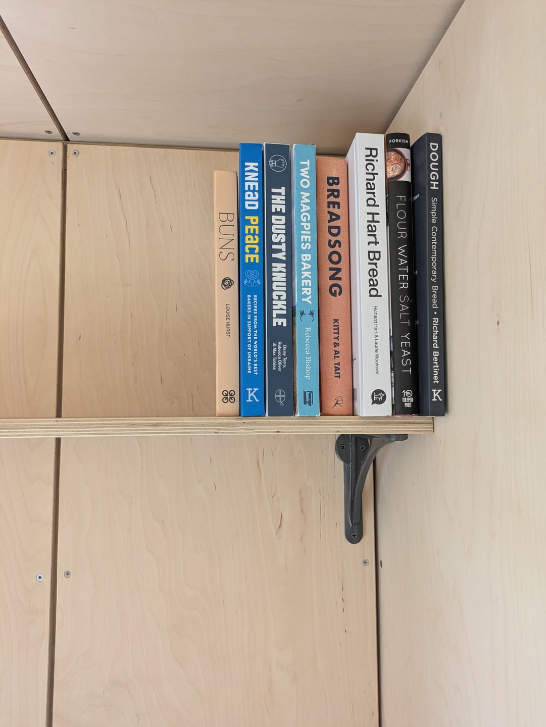 Customer photo review of 7 Inch Ironbridge Cast Iron Shelf Bracket