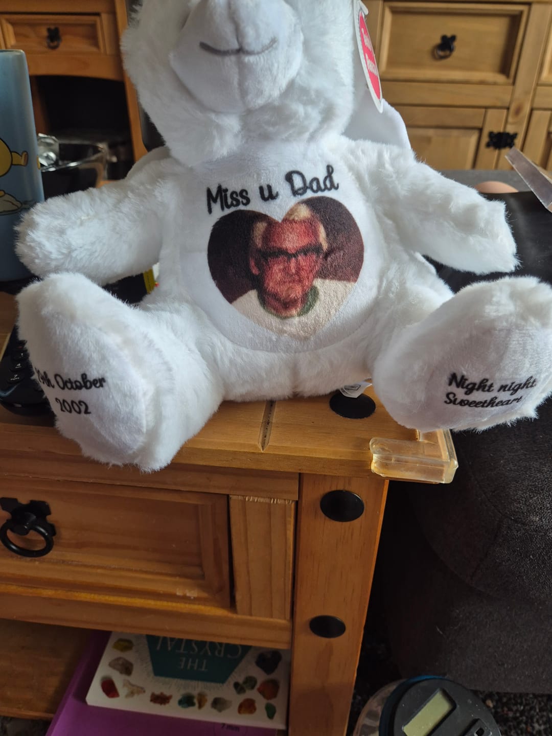 Customer photo review of Item Personalisation