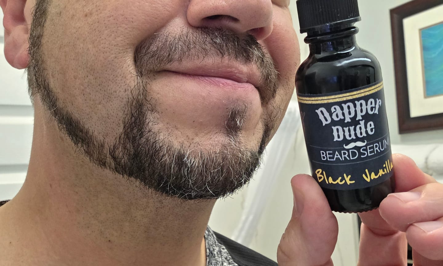 Customer photo review of Dapper Dude Beard System