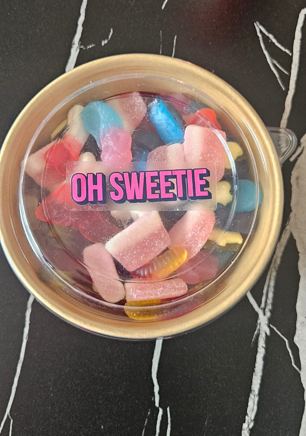 Customer photo review of Create Your Own Pick N Mix Bowl –  Choose 10 or 20 Sweets, Exactly How You Like It