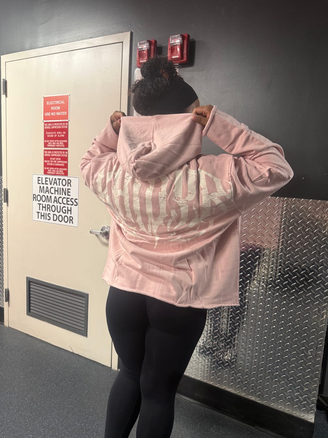 Customer photo review of Stealth Pump-Cover Hoodie