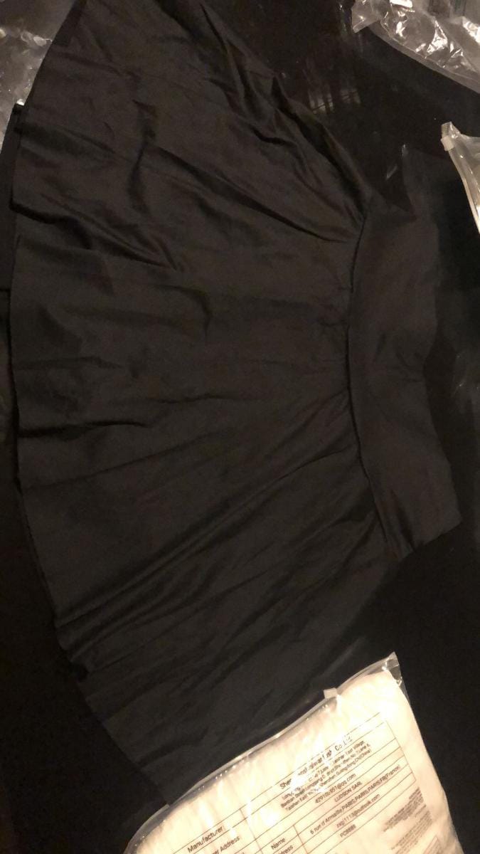 Customer photo review of Jupe-short de sport plissée avec poche