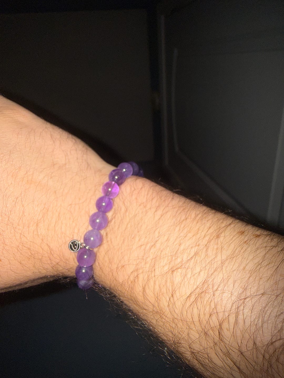Customer photo review of Amethyst Bracelet
