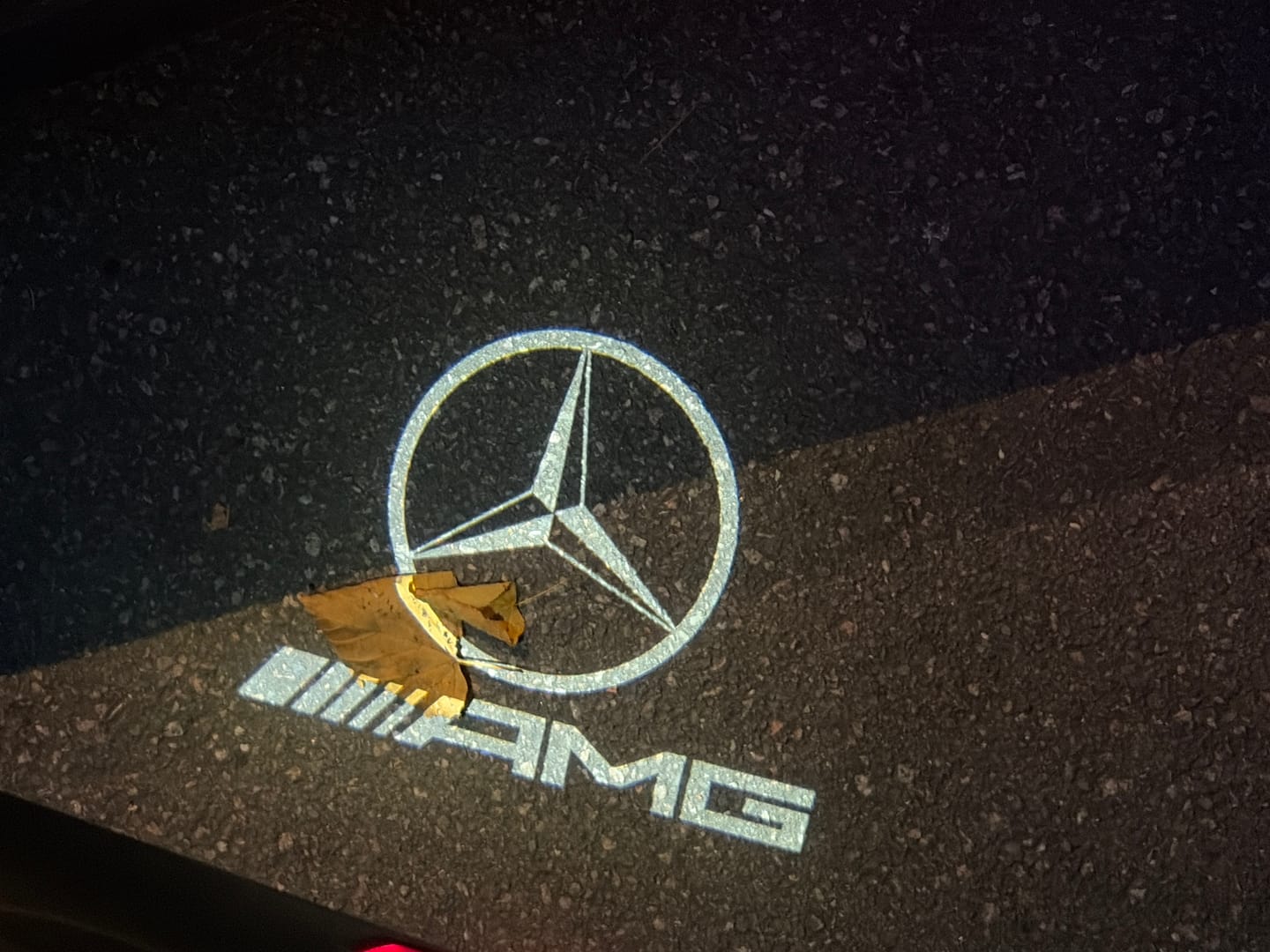 Customer photo review of MERCEDES DOOR LIGHTS