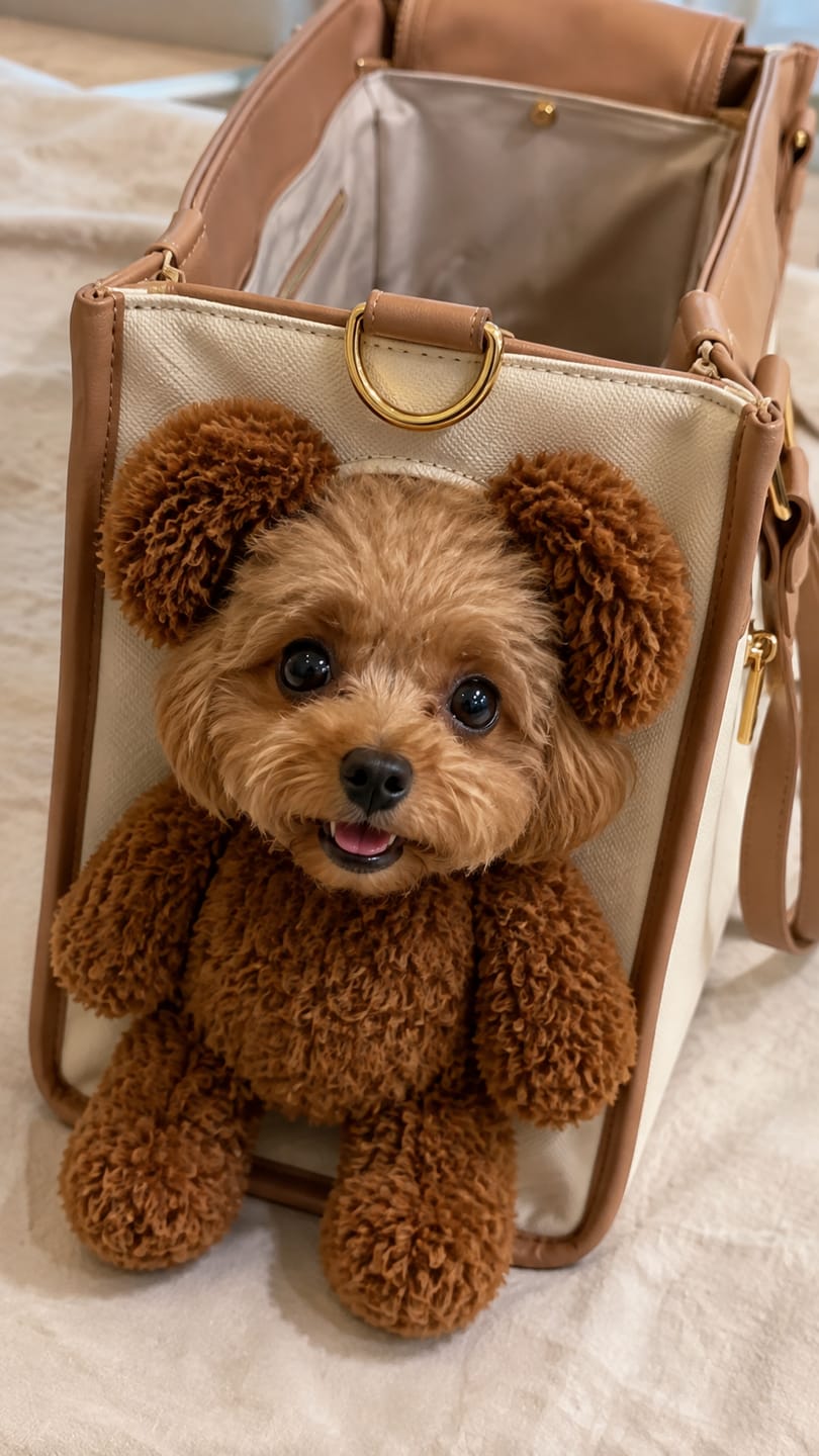Customer photo review of PawPocket™ Handbag