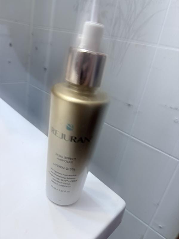 Customer photo review of Rejuran Dual Effect Ampoule