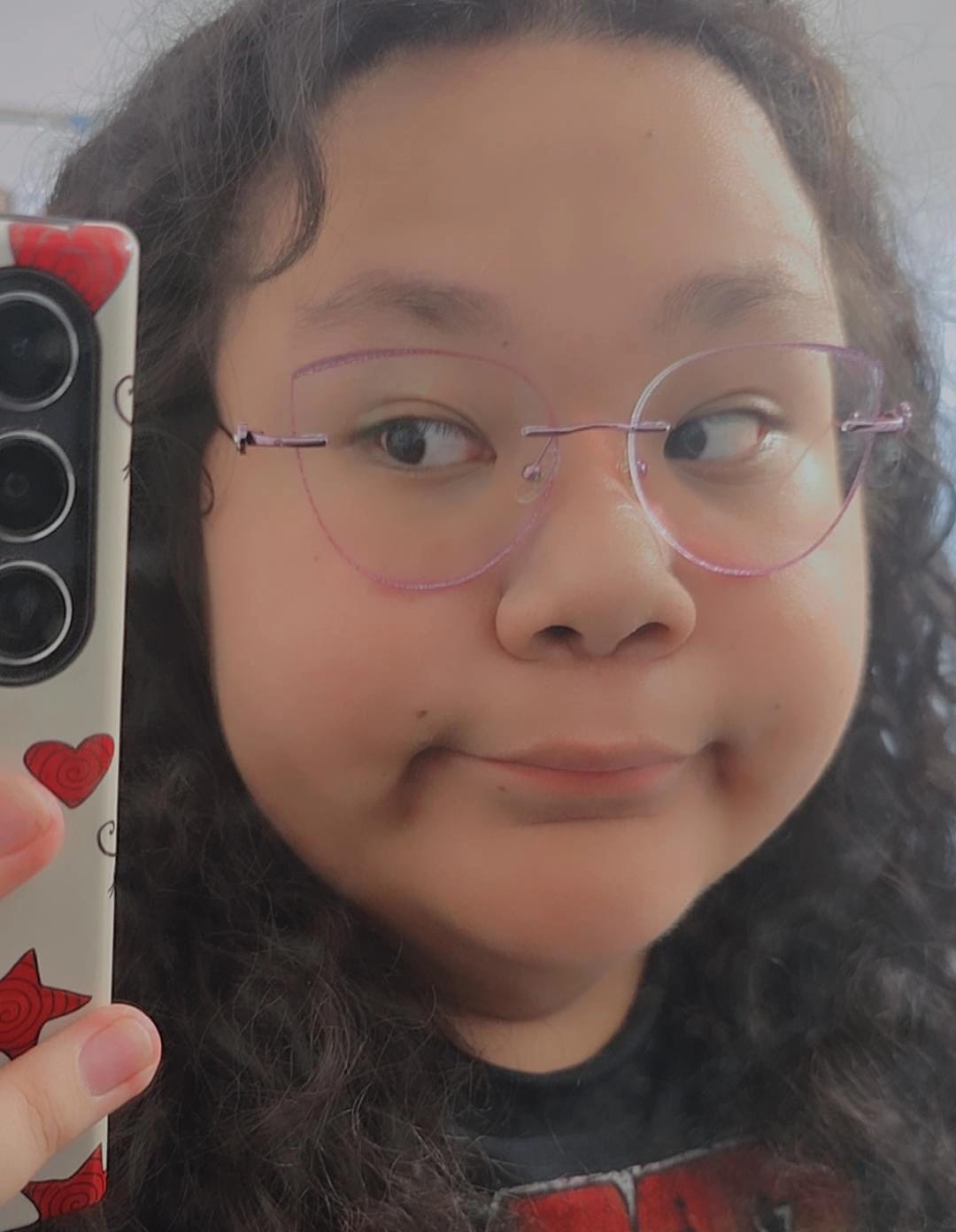 Customer photo review of Nina Eyeglasses