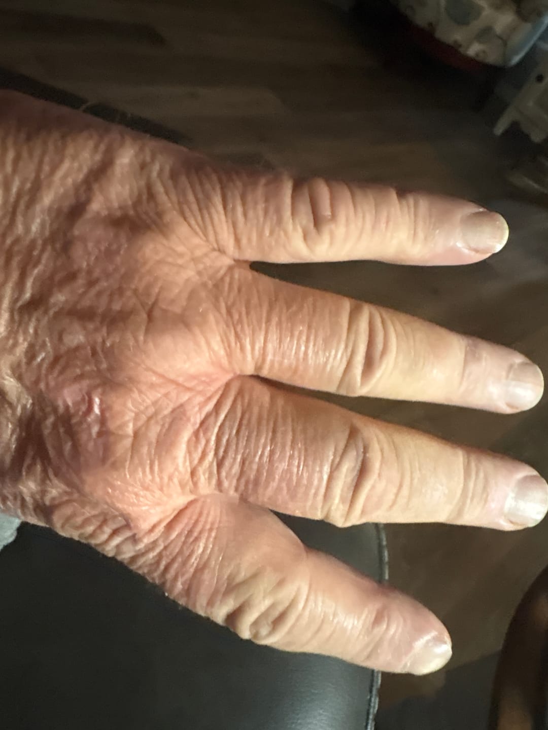 Customer photo review of Mens Adjustable Copper Magnetic Ring