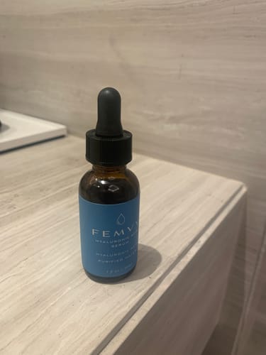 Customer photo review of Peachaboo Hyaluronic Acid Serum