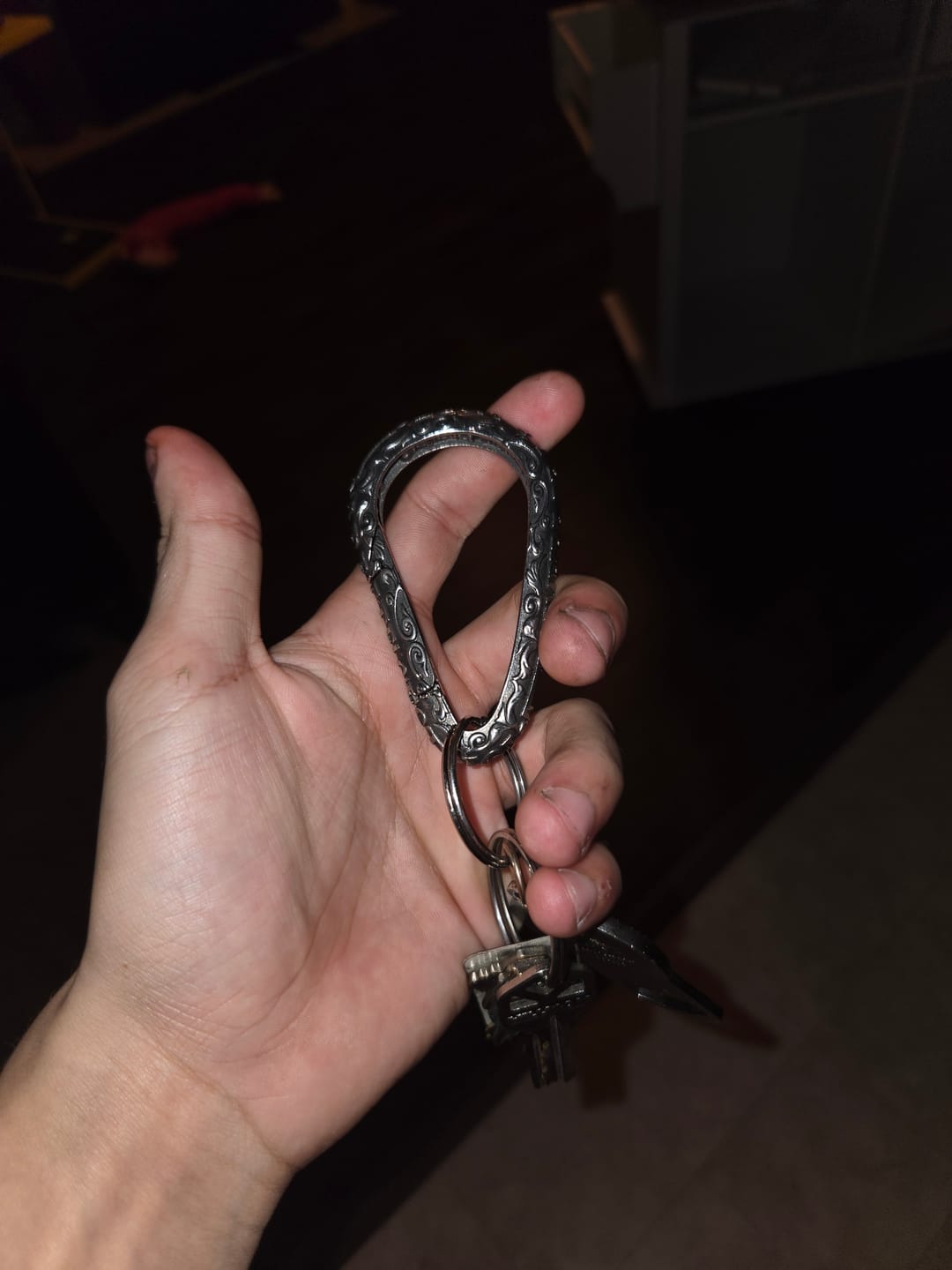 Customer photo review of CATACOMBS CARABINER