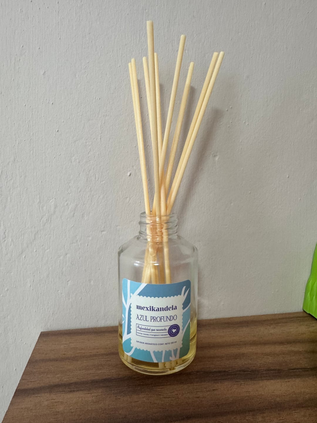 Customer photo review of Difusor Azul Profundo 120ml